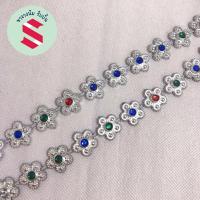 ราคา ุแพคใหญ่600เม็ด สังวาลย์พลอยดอกไม้ยาว10หลา (19526180369)