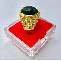 ราคา แหวนทอง 18K พลอยทับทิม บุษราคัม เพทาย กยกพม่าสีเขียว ตาเสือ ไพลิน มรกต ด้านข้างมังกรทอง ช่วยเสริมบารมี ปีนี้ปีมังกรทองใส่แหวนมังกรทองแล้วโชคดีร่ำรวยๆใส่อาบน้ำโดนสบู่ได้ ไม่หลอกไม่ดำใช้ได้นานเป็นปี รับ