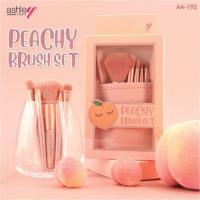 ราคา Ashley Peachy Brush Set แอชลี่ย์ เซ็ต แปรงแต่งหน้า 5 ชิ้น