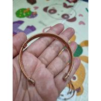 ราคา ทองแดง กำไลทองแดง กำไลข้อมือ ทองแดงบำบัด ทองแดง99 9 ทองแดงบริสุทธิ์ (21727514634)