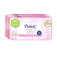 ราคา 1 แถม 1 Pureen Baby Wipe เพียวรีน เบบี้ไวพ์ ผ้าเปียกเช็ดทำความสะอาด ทิชชู่เปียก ผ้าเปียก (20076943593)