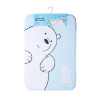 ราคา MINISO พรม พรมเช็ดเท้าเนื้อกำมะหยี่ ขนาด60 40cm คอลเลคชั่น We Bare Bears (19551935434)