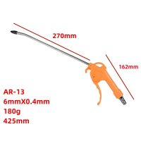 ราคา ปืนเป่าลม ปืนฉีดลม ฉีดลม ด้ามพลาสติก มี 2 แบบ ยาว สั่น AR10 AR13 (21554498072)