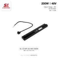 ราคา SL LIGHTING Magnetic Track Light Rail โคมไฟรางแม่เหล็ก 20 มิลลิเมตร 48 โวลล์ และ อุปกรณ์ที่ใช้ติดตั้ง (21501637443)
