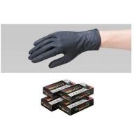 ราคา ถุงมือช่าง NITRILE GLOVE M และ L Nitrile Gloves Black 50 pcs M L (8114534714)