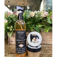 ราคา เซ็ตแก้สุนัขแมวทานยาก ขนสวย สุดคุ้ม 3 ชิ้น น้ำมันปลาแซลมอนสูตรใหม่multiเกรดที่ดีที่สุด ผงตับ ผงซาบะผสมอาหาร (18548577691)