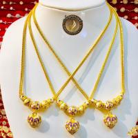 ราคา สร้อยคอ ลงยา เศษทองคำแท้ หนัก 1 บาท ไซส์ 18 นิ้ว 1 เส้น (16597405450)