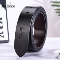 ราคา เข็มขัดหัวเข็มขัดแบบไม่มีสายคาดเข็มขัดไม่มีหัวเข็มขัดลำลองสีขาวหนังแท้สำหรับผู้ชายเข็มขัดหนังวัวแบบเข็มสำหรับผู้ชาย (14672412855)