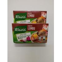 ราคา ซุปก้อนคนอร์ รสเนื้อ ขนาด6ก้อน Knorr Beef Stock 6 Cube Kiub Pati Lembu 6 kiub 60G HALAL Product of Malaysia (16549548534)