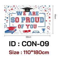 ราคา ป้ายฉาก ป้ายผ้า CONGRATS CONGRATULATION ป้ายBackdrop งานรับปริญญา CON BD (17945557247)