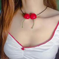 ราคา สร้อยโชคเกอร์cherry (21522652165)