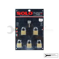 ราคา กุญแจSOLO 5ตัว ชุด มีให้เลือกทั้งคอสั้นคอยาว กุญแจชุด กุญแจโซโลแท้ ลูกกุญแจบ้าน แม่กุญแจ soloแท้ กุญแจsoloแท้ (15757946227)