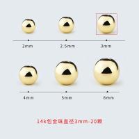 ราคา ลูกปัดทอง14K ลูกปัดนำโชคลูกปัดแยก18K ลูกปัดทองทรายทองเม็ดเดี่ยวสร้อยข้อมือสร้อยข้อมือสร้อยคออุปกรณ์เสริม DIY (20027534322)