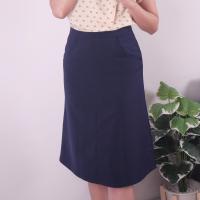 ราคา กระโปรงทำงาน ทรงเอ 2 กระเป๋า ผ้านาโน สีดำ สีกรมท่า มีซับในอย่างดี ความยาว 21 และ 24 นิ้ว (15557221863)