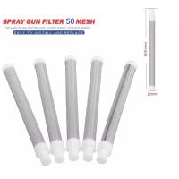 ราคา MOLY TOOLS ใส้กรองปืนพ่นสีสีขาวแรงดันสูง Airless Spray Gun Filter 60 Mesh Airless Spray Machine Accessories Gun Filter รุ่น ML FIL White ใส้กรองปืนสีขาว ชุด5ชิ้น คลังสินค้าไทย (16862138508)