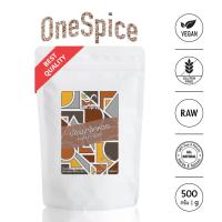 ราคา OneSpice เมล็ดเทียนเกล็ดหอย 500 กรัม ครึ่งกิโล สมุนไพร เมล็ด เทียนเกล็ดหอย ไซเลียม ไซเลี่ยม Pure Whole Dried Psylium Psyllium Isabgol Ispaghula Seed TGH One Spice (20572499171)