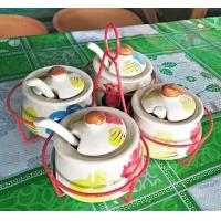 ราคา เซรามิก ชุดเครื่องปรุง 4 เครื่องปรุง พวงเครื่องปรุง ถ้วย เครื่องปรุง (12268528671)