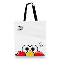 ราคา SST5 กระเป๋ากระสอบสาน PP Sesame Street Elmo Cookie Monster PP Woven Tote Bag SST5EL CK PPWB WH35 W35xH40xS15 cm (21542247763)