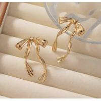 ราคา mija stories rika ribbon earrings ต่างหูริบบิ้น ต่างหูโบว์ (21698033320)