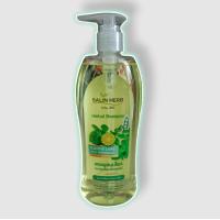 ราคา สลินเฮิร์บ แชมพูสมุนไพร สูตรมะกรูดและสะระแหน่และอัญชันและใบบัวบกปริมาณ 400 มล (21469269034)