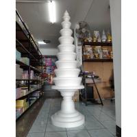 ราคา โฟมทำบายศรี 9ชั้น สูง2 เมตร โฟมพานพุ่ม โฟมทำบายศรี โฟมทำพาน โฟมพุ่ม โฟมวงกลม โฟมแผ่น โฟมบายศรี (10114296887)