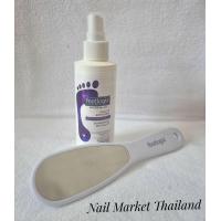 ราคา เซตคู่ 2แบบ Footlogix ที่ขัดส้นเท้าสแตนเลส น้ำยาขัดส้นเท้า Callus softener 180 ml Foot File Footlogix ของแท้นำเข้าจาก แคนาดา (16916217196)