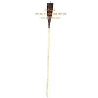 ราคา 10 อัน papamami Bamboo Lamp คบเพลิงไม้ไผ่สาน ตะเกียงไม้ไผ่สาน เปลวไฟคบเพลิง ตะเกียงจัดสวน ตะเกียงปักตามทาง คบเพลิง จัดงาน (349936)