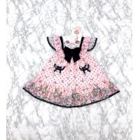 ราคา Maria Diamond สีชมพู Fox Friend Dress เดรสทรงปล่อยลาย Polka Dot ผ้าไหมเกาหลีพิมพ์ลาย ปกเชิ้ตงานปัก ตัดต่อผ้าลูกไม้ แต่งโบว์ดำโดดเด่น มีซับใน ซิปหลัง (21558064677)