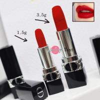 ราคา ลิปสติกสีแดง Dior Roug Rouge 3 2g เบอร์ 999 พร้อมส่ง 2 ไซส์ (21660573135)