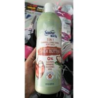 ราคา Suave Kids 3 in 1 with 100 natural แชมพู ครีมนวดผม ครีมอาบน้ำสำหรับเด็ก (16389619510)
