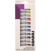 ราคา Reeves รีฟส์ สีน้ำมัน Oil Colour Set แบบหลอด ชุด 12 18 สี 12 ml Oil Color (20351839505)