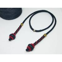 ราคา สร้อยพระ สร้อยถัก สร้อยคอเชือกเทียนถัก ปล่อยห่วงแขวนตะกรุด แขวนกรอบพระ3ห่วง มีห่วงหลัง ประดับลูกปัดโลหะเศียรพระ สวมหัว (16202237522)