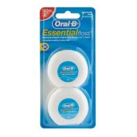 ราคา Oral B ออรัล บี เอสเซนเชียล ฟลอส 50 M ไหมขัดฟัน เคลือบขี้ผึ้ง ขจัดคราบสะสมตามซอกฟัน รสมินต์ (20015626468)