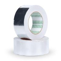 ราคา Thai KK เทปฟอยล์ เทปอลูมิเนียมฟอยล์ Aluminum foil tape สีเงินเงา x50 หลา 1 ม้วน (16596055039)