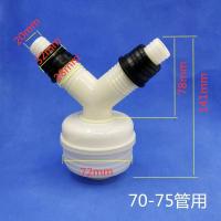 ราคา ท่อระบายน้ำท่อระบายน้ำของเครื่องซักผ้าข้อต่อสามทางท่อระบายน้ำ75pvc ท่อป้องกันกลิ่นซีลอ่างล้างหน้าท่อระบายน้ำ (9814021141)