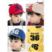 ราคา พร้อมส่ง หมวก cap เด็ก หมวกเด็ก เด็กผู้ชาย หมวกเด็กผู้ชาย หมวกกันแดด New York ปักเลข 36 8 18เดือน เท่ หมวกเด็กชาย (6299616779)