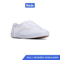 ราคา KEDS รองเท้าผ้าใบ แบบผูกเชือก รุ่น CHAMPION CANVAS WHIPSTITCH สีขาว WF67706 (21427660106)