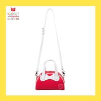 ราคา Kloset Etcetera Red Love Bowling Bag กระเป๋าถือทรงครึ่งวงกลม มีสายยาวสามารถสะพายข้าง มีซิปเปิด ปิดใส่ของอเนกประสงค์ได้ (21471249073)