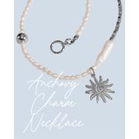 ราคา Anchovy Charm Necklace Silver สร้อยมุกจี้พระอาทิตย์ สีเงิน Thursday Rays (21682001720)