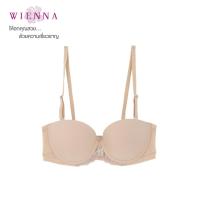 ราคา WIENNA BRA DB27721 เสื้อชั้นใน ถอดสายได้ แบบเกาะอก AC32 34B32 36 สีเนื้อ ดำ น้ำเงินเข้ม Lily Rose (21576267494)