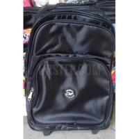 ราคา กระเป๋านักเรียนล้อลาก สีดำล้วน กระเป๋าลาก (851224547)
