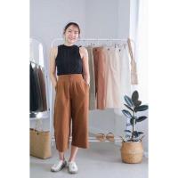 ราคา กางเกงผ้าฝ้ายขาตรง 5 ส่วน (19387634635)