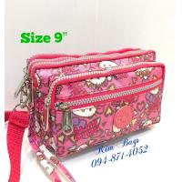 ราคา คิตตี้ โดเรม่อน มิกกี้เมาส์ กระเป๋าสะพายข้าง doraemon kitty Mickey Mouse 9 นิ้ว (20940985567)