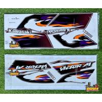 ราคา สติ๊กเกอร์วิกเตอร์ ปี2001 สีสด ไม่เคลือบเงา สติ๊กเกอร์Victor ปี2001 สติ๊กเกอร์VICTOR ปี2001 สติ๊กเกอร์Kawasaki Victor (20878313534)