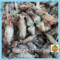 ราคา หมึกกะตอยต้มมีไข่ หมึกกะตอยไข่ล้วน มีไข่ทุกตัว สดใหม่ ซีลสูญญากาศ ปลาหมึกกะตอย จืด สะอาดทอด ผัดกระเพรา นึ่งลวกจิ้ม เวฟ (13363213414)