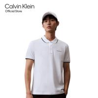 ราคา CALVIN KLEIN เสื้อโปโลผู้ชาย ทรง Regular รุ่น J326120 YAF สีขาว (21727311268)