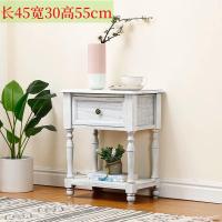 ราคา ตู้เก็บของไม้แท้สไตล์อเมริกันตู้หัวเตียงสไตล์วินเทจ45ตู้หัวเตียงมินิสำหรับห้องนอนตู้หัวเตียงสไตล์คันทรี่ตู้แคบตู้เก็บโต๊ะชา (20697419764)