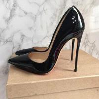 ราคา Red black yellow extreme high heel pointed toe new ladies high heeled shoes womens shoes party wedding QP067 ROVICIYA (16367286080)