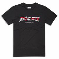 ราคา เสื้อยืด DUCATI T SHIRT LOGO BLACK (21764291220)