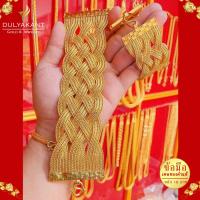 ราคา เลสข้อมือ เลส แพเปีย หนัก 10 บาท ยาว 6 8 นิ้ว สร้อยข้อมือทอง เลสข้อมือ สร้อยทอง ทองเหมือนแท้ ทองไม่ลอกไม่ดำ ทองปลอมไม่ลอก ข้อมือ bracelet NK2 (20602840241)